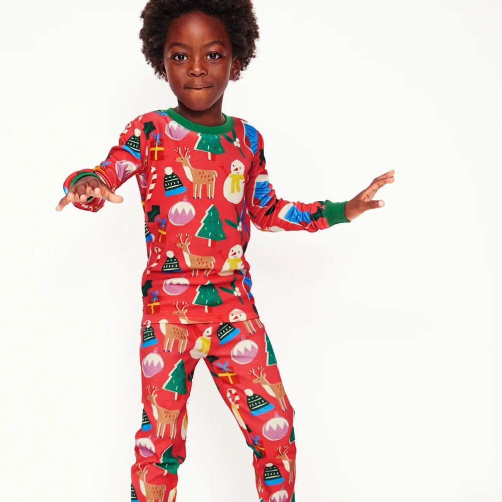 NWOT Mini Boden Snug Pajamas(One set)